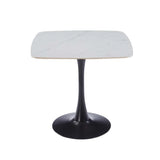 ELIO 80x80cm STONE TOP DINING TABLE