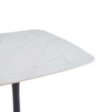 ELIO 80x80cm STONE TOP DINING TABLE