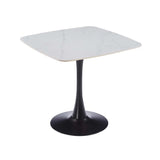 ELIO 80x80cm STONE TOP DINING TABLE