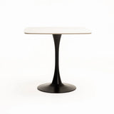 ELIO 80x80cm STONE TOP DINING TABLE