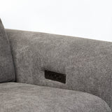 ENZO FABRIC ELECTRIC POWER 3 SEATER RECLINER
