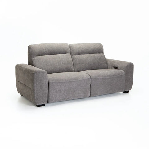 ENZO FABRIC ELECTRIC POWER 3 SEATER RECLINER
