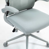 ERGONOMIC HIBACK DELUXE OFFICE CHAIR AH578 - GREY