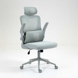 ERGONOMIC HIBACK DELUXE OFFICE CHAIR AH578 - GREY