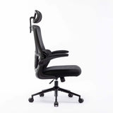 ERGONOMIC HIBACK DELUXE OFFICE CHAIR AH578 - BLACK