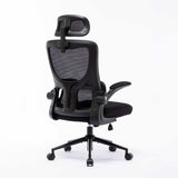 ERGONOMIC HIBACK DELUXE OFFICE CHAIR AH578 - BLACK