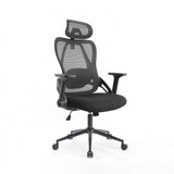 ERGONOMIC HIBACK DELUXE OFFICE CHAIR AH632-BLACK