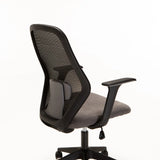 ERGONOMIC MIDBACK OFFICE CHAIR 349M - BLACK