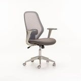 ERGONOMIC MIDBACK OFFICE CHAIR 349M - GREY