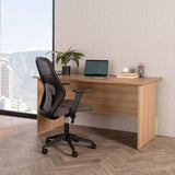 ERGONOMIC MIDBACK OFFICE CHAIR 349M - BLACK