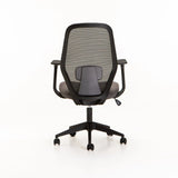 ERGONOMIC MIDBACK OFFICE CHAIR 349M - BLACK