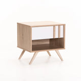 EVE 1 DRAWER PEDESTAL - LIGHT OAK