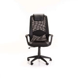 EXEC HIBACK OFFICE CHAIR W-156 - BLACK