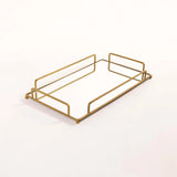 FAB RECTANGLE SET OF 2 MIRROR TRAYS