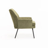 FINLEY FABRIC CHAIR - GREEN