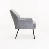 FINLEY FABRIC CHAIR - LIGHT GREY