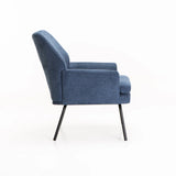 FINLEY FABRIC CHAIR - BLUE