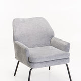 FINLEY FABRIC CHAIR - LIGHT GREY