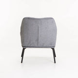 FINLEY FABRIC CHAIR - LIGHT GREY