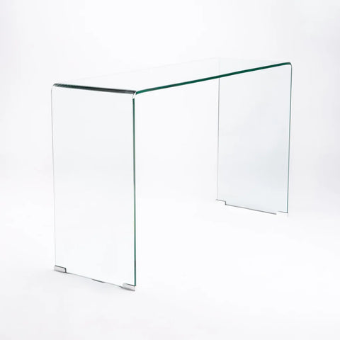 FLUTE 125x40cm 12MM TEMPERED GLASS CONSOLE