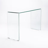 FLUTE 125x40cm 12MM TEMPERED GLASS CONSOLE