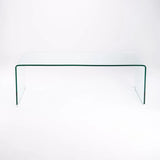 FLUTE 120x60cm 12MM TEMPERED GLASS COFFEE TABLE