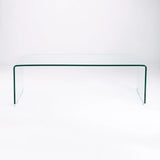 FLUTE 110x55cm 12MM TEMPERED GLASS COFFEE TABLE