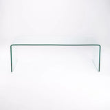 FLUTE 120x60cm 12MM TEMPERED GLASS COFFEE TABLE