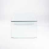 FLUTE 120x60cm 12MM TEMPERED GLASS COFFEE TABLE