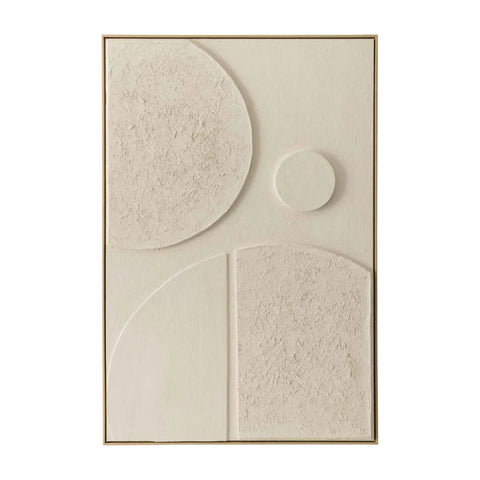FRAMED ART 10 - ECLIPSE 120x80cm WOOD GRAIN FRAME