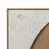 FRAMED ART 11 - ORBIQUE 120x80cm WOOD GRAIN FRAME