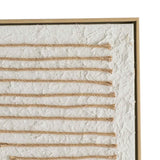 FRAMED ART 12 LINEO 120x80cm WOOD GRAIN FRAME
