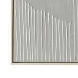 FRAMED ART 6 - EARTHY 120x80cm LIGHT WOOD GRAIN FRAME