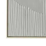 FRAMED ART 6 - EARTHY 120x80cm LIGHT WOOD GRAIN FRAME