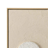 FRAMED ART 9 - LUNA 120x80cm WOOD GRAIN FRAME