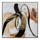 FRAMED ART FA1 - GILDED 75x75cm BLACK FRAME