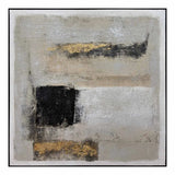 FRAMED ART FA2 - HORIZON 75x75cm BLACK FRAME