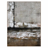 FRAMED ART FA3 - FROST 75x100cm WOOD GRAIN FRAME