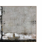 FRAMED ART FA3 - FROST 75x100cm WOOD GRAIN FRAME