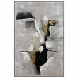 FRAMED ART FA4 - RIFT 80x120cm CHAMP SILVER FRAME