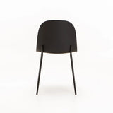 GABE DINING CHAIR - BLACK