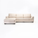 GIA FABRIC CORNER CHAISE-PLATINUM-LEFT