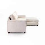 GIA FABRIC CORNER CHAISE-PLATINUM-RIGHT