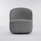 GRACE FABRIC CHAIR W/SWIVEL - GREY