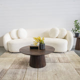 HALO FABRIC 3.5 SEATER - CREAM