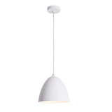 HANGING LIGHT-MINI METAL PENDANT-WHITE