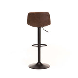 HARLEY FABRIC BARSTOOL - BROWN