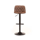 HARLEY FABRIC BARSTOOL - BROWN