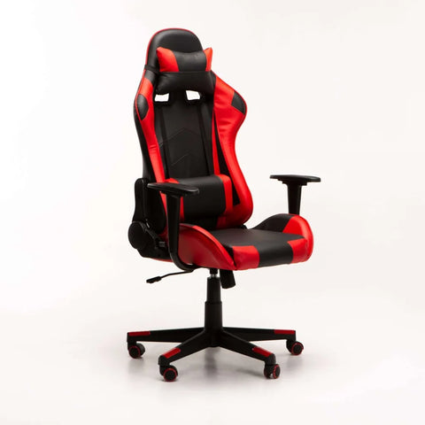 HIGHBACK DELUXE GAMING CHAIR AH577 - BLACK/RED