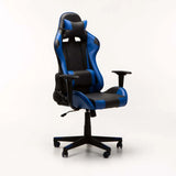 HIGHBACK DELUXE GAMING CHAIR AH577 - BLACK/BLUE